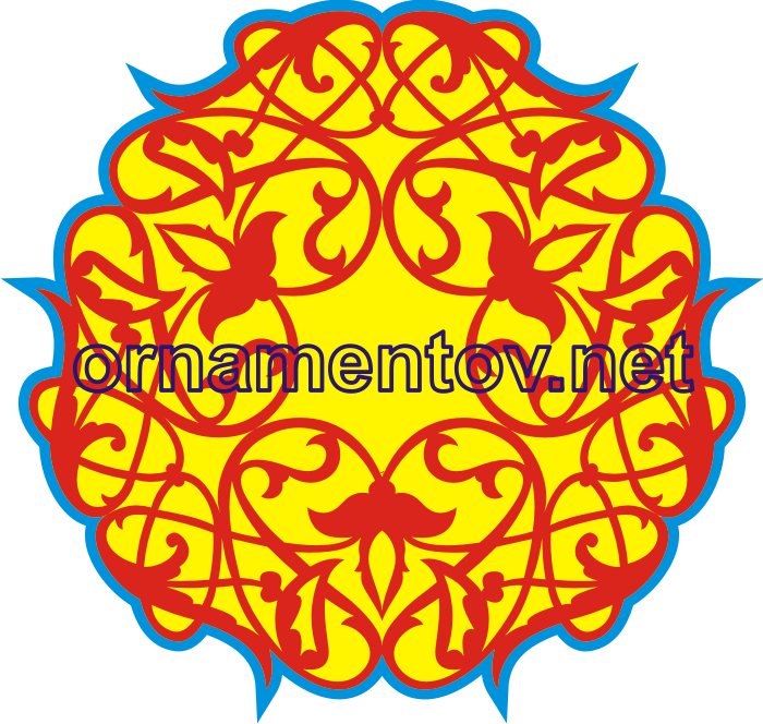 Азербайджанский орнамент 0018